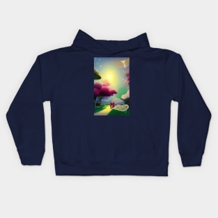 Spring In Dreamland Kids Hoodie